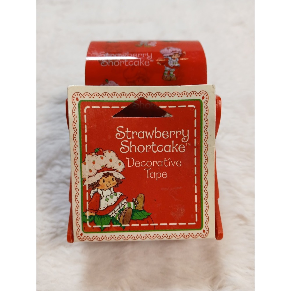 Vintage Strawberry Shortcake Interior Wide‎  Character Tape Rare
